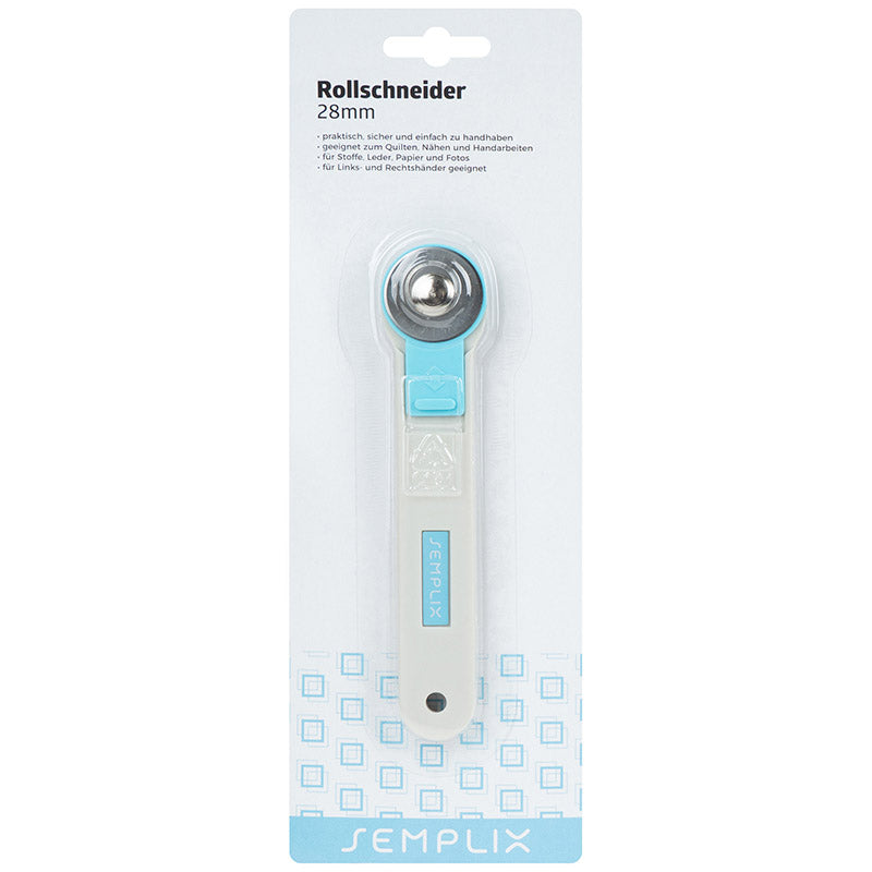 Semplix Rollschneider Mini (28 mm/ blau)