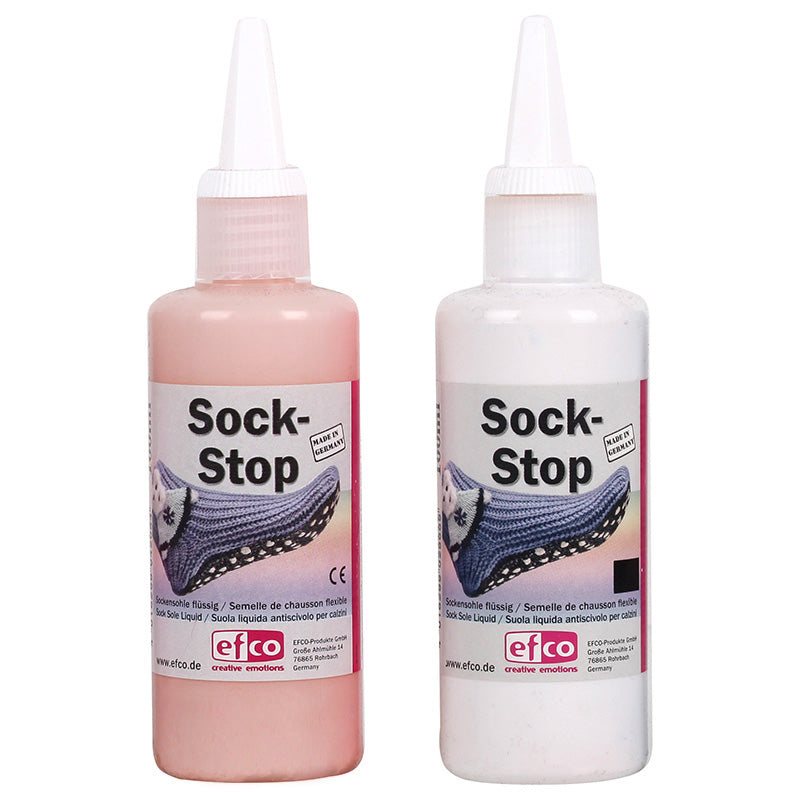 Sock Stop Set Nr.15 rosa/ creme - flüssige Latexmilch von Efco