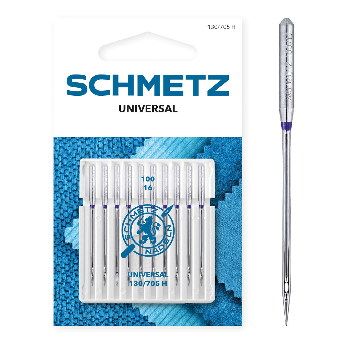 Schmetz Universalnadel Stärke 100/ System 130/ 705 H/ 10 Nadeln