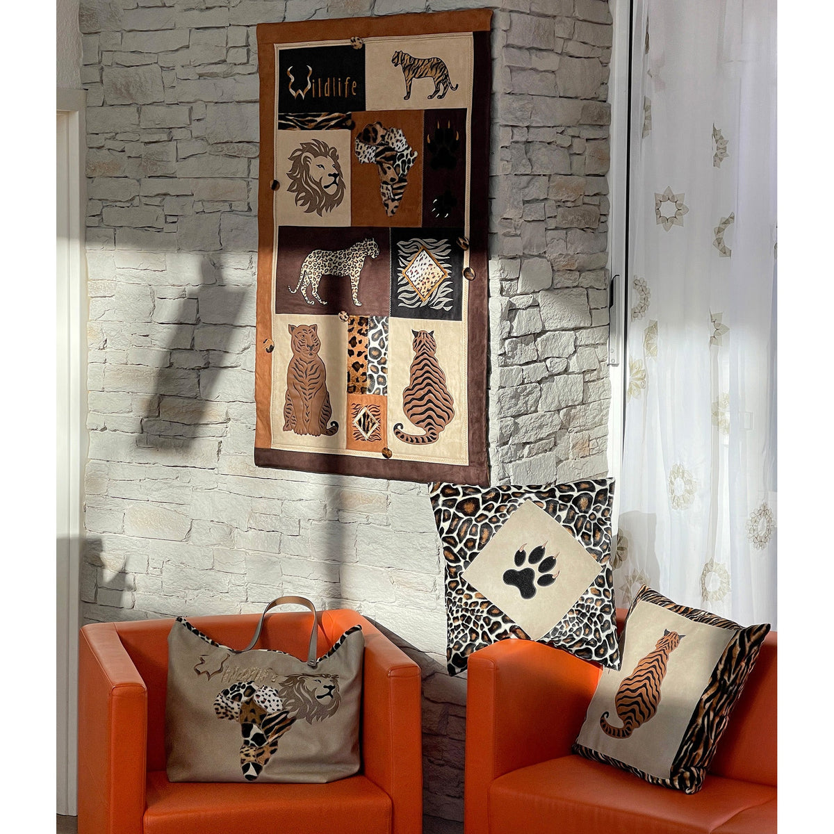 Nähwelt Flach Stickmuster USB Wildlife (10 Stickmuster)