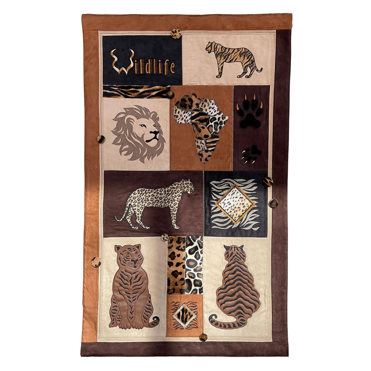 Nähwelt Flach Stickmuster USB Wildlife (10 Stickmuster)
