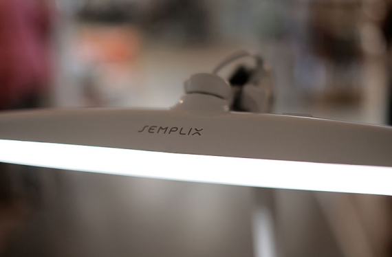 Semplix LED Arbeitslampe Stehlampe Weiß (182 LED/ Dimmbar/ Inkl