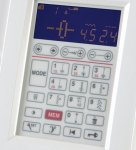Übersichtliches Infodisplay