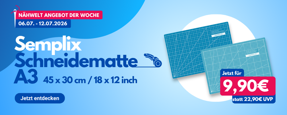 Nähwelt Flach Angebot der Woche KW28