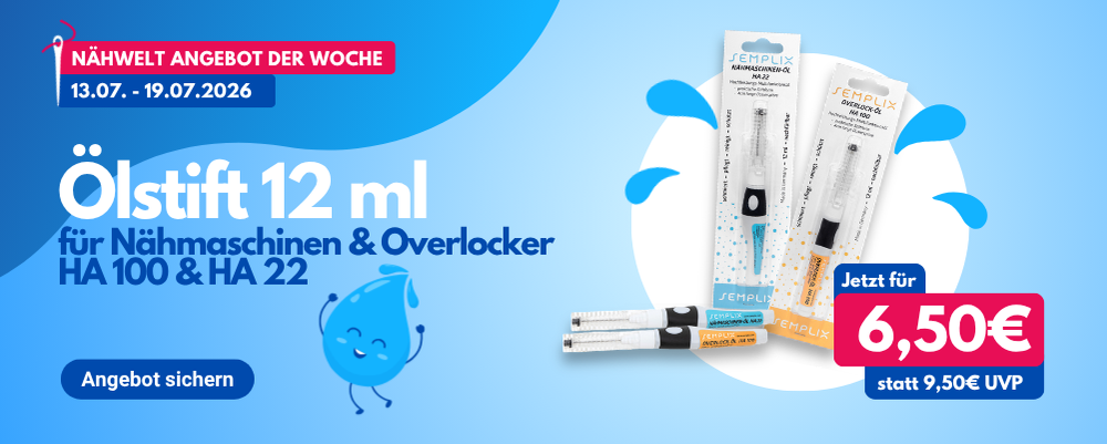 Nähwelt Flach Angebot der Woche KW29