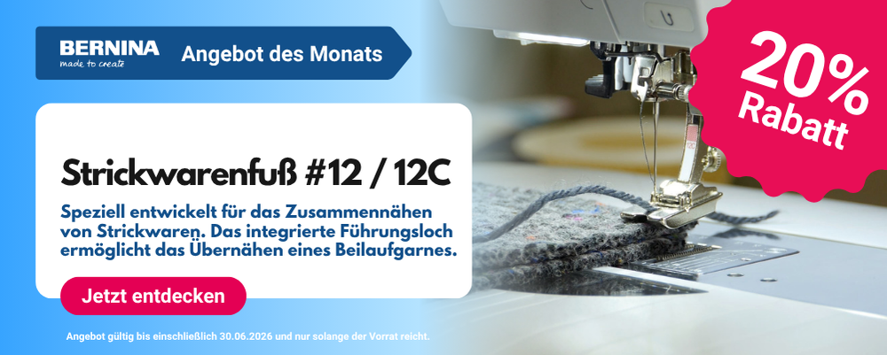 Bernina Zubehör des Monats 06/26