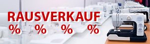 % Rausverkauf %