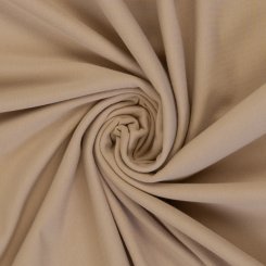 Baumwoll Sweat Stoff Eike angeraut uni - von Swafing 000672-beige