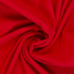 Baumwoll-Jersey uni 000636-hellrot