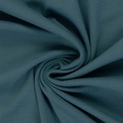 Swafing Baumwoll-Bündchen uni, Schlauchware - Heike 000259-rauchblau