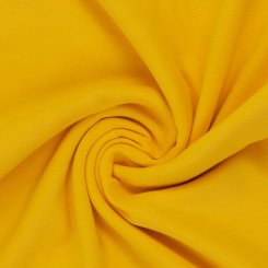 Swafing Baumwoll-Bündchen uni, Schlauchware - Heike 000312-gelb