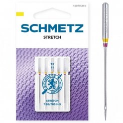 Schmetz Stretchnadel Stärke 75/ System 130/705H-S/ 5 Nadeln