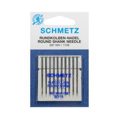 Schmetz Rundkolbennadel Stärke 90/ System DBx1/ 1738 (A)/ 10 Nadeln