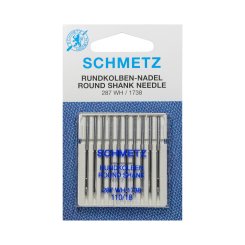 Schmetz Rundkolbennadel Stärke 110/ System DBx1/1738(A)/ 10 Nadeln