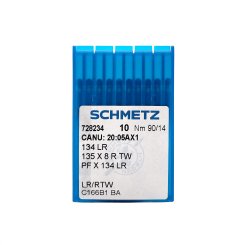 Schmetz Leder Rundkolbennadel Stärke 90/ System 134LR/10 Nadeln