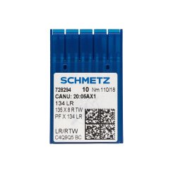 Schmetz Rundkolbennadel Leder Stärke 110/ System 134LR/10 Nadeln