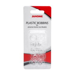 Janome CB plastik Spulen original (10 Stück)
