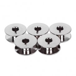 Janome Metallspulen (5 Stück/ für 1600P/ für Riccar)