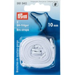 Prym BH-Träger (10 mm/ weiß/ 2 St.)