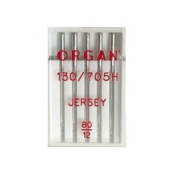 Organ Jerseynadel Stärke 80/ System/ 130/705 H/ 5 Nadeln