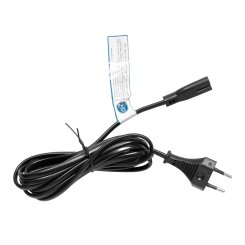 Netzkabel Universal für Nähmaschinen und Elektrogeräte (220-240V / 2-polig/ 2 m)