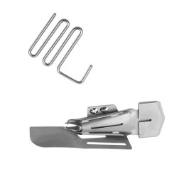 Baby Lock Doppelfaltschrägbinder mit Führungsrechen (48 mm / 15 mm)