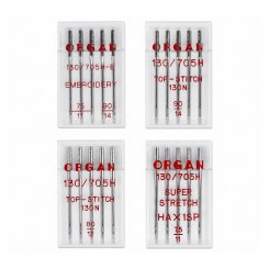 Organ Angebot-Sticknadelsortiment Stärke 75-90/ System 130/705/ 20 Nadeln