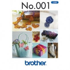 Brother Stickmusterkarte No. 001