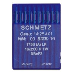 Schmetz Rundkolbennadeln Stärke 100/ System 1738 (A) LR/ 10 Nadeln