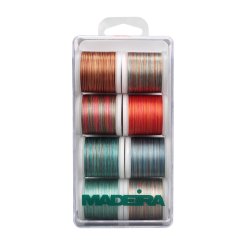 Madeira Polyneon Multicolor No.40 Stickbox (8 Farben/ 200 m)