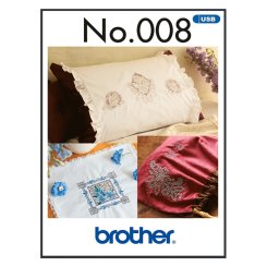 Brother Stickmusterkarte No. 008