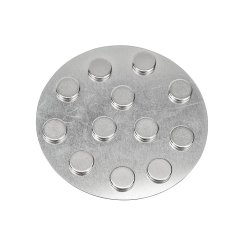 Magnete extra stark (rund/ Ø 10 mm  x 2 mm/ 12 St.)