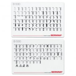 Bernina Stichkarte und Halterung für Bernina 530