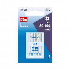 Prym Topstitch Metallic 80-100 Nähmaschinennadeln (5 Nadeln)