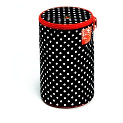 Prym Woll-Spender Polka Dots (Ø 14,5 x 21,5 cm/ schwarz-weiß)
