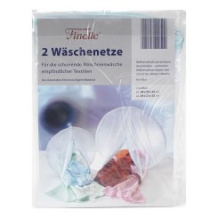 Finelle Wäschenetze 2er Pack (48 x 33 x 33 cm/ 34 x 23 x 23 cm)