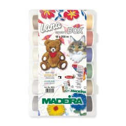 Madeira Lana No.12 Wollgarn Smartbox (18 Farben/ 200 m)