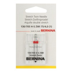 Bernina Stretch-Zwillingsnadel 75-4.0/System 130/705 H-ZWI/1 Nadel