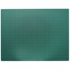Schneidematte grün-weiß A0 (120 x 90 cm, Skalierung in cm)