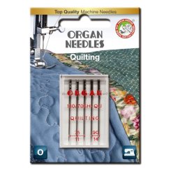 Organ Quilting-Nadel Stärke 75+90/ System 130/705H-QU/ 5 Nadeln