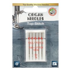 Organ Top-Stitch-Nadel Stärke 90/ System 130/705 H/ 5 Nadeln
