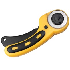 Rollschneider Comfort Soft Griff (45 mm/ gelb/ schwarz)