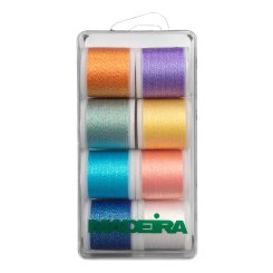 Madeira Metallic Opal No.40 Stickbox (8 Farben/ 200 m)