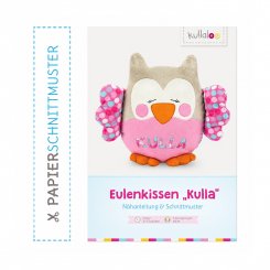 Kullaloo Eulenkissen KULLA (45 cm Nähanleitung)