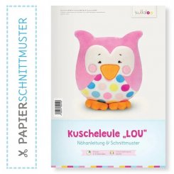 Kullaloo Kuscheleule LOU (15 cm Nähanleitung)