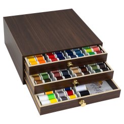 Madeira Garntruhe Aerofil No.120 (182 Spulen/ 400 m/ Teak)