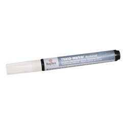 Rayher Textil-Marker (deckend weiß / Rundspitze 2 -4 mm mit Ventil)