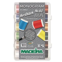 Madeira MONOGRAM Aerostitch No.60 Smartbox (18 Farben/ 1000 m)