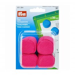 Prym Fixiergewichte MINI (4 x 100 g/ Ø 30 mm/ pink)