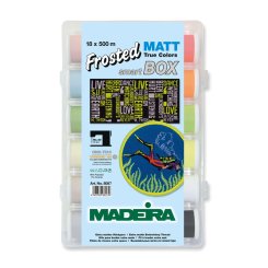 Madeira Frosted MATT No.40  Smartbox (18 Farben/ 500 m)